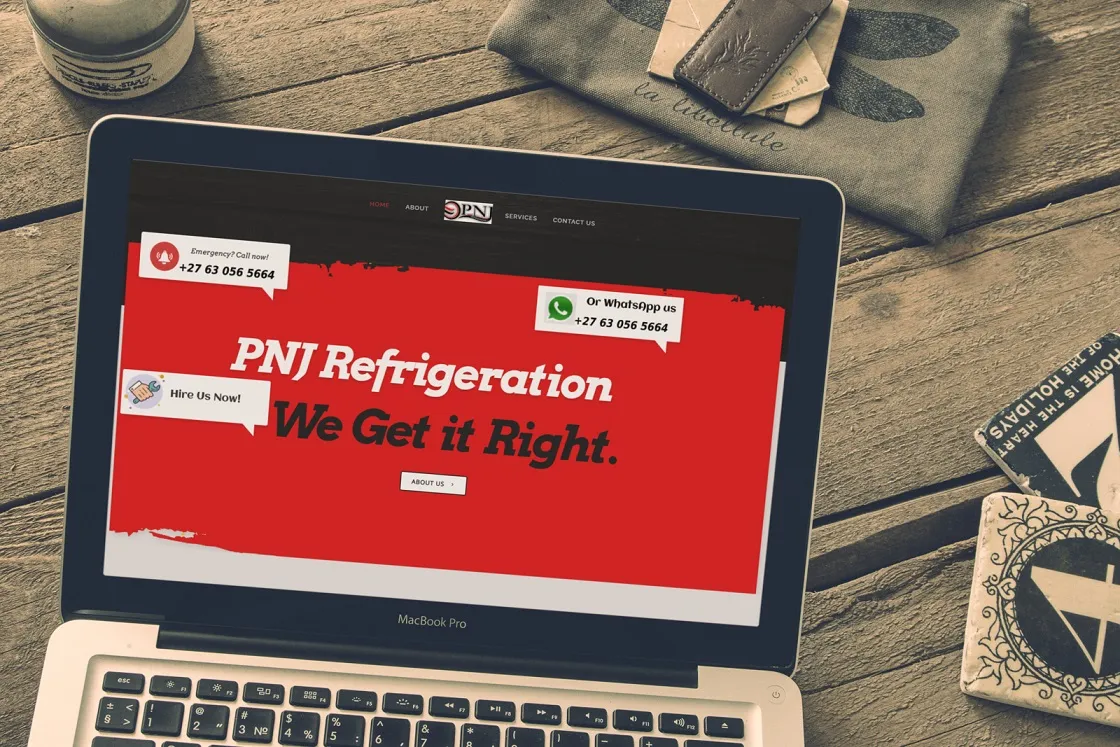 PNJ Refrigeration screenshot